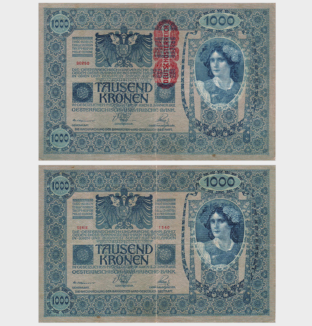 #ED1654 - Austria - 1 1902 (1919) - 1000 Kronen - Image 1