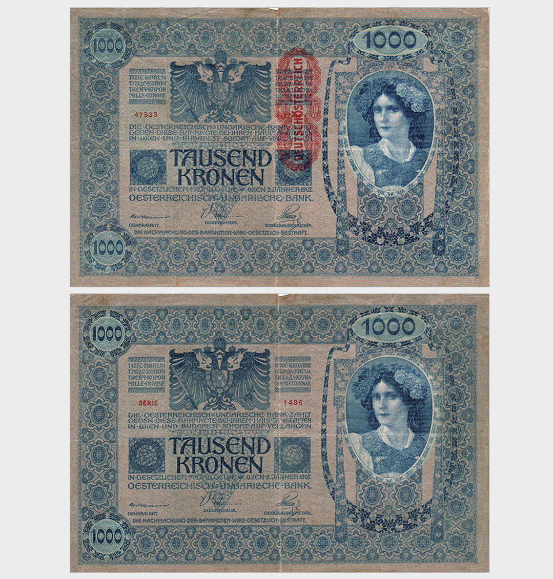 #ED1657 - Austria - 1 1902 (1919) - 1000 Kronen - Image 1