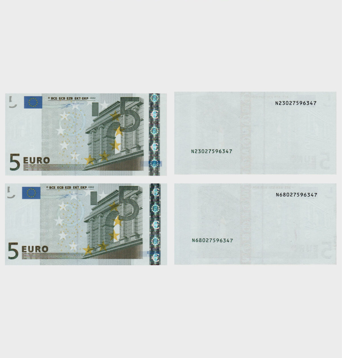 2002 - 2x 5 Euro - ERROR - Image 1