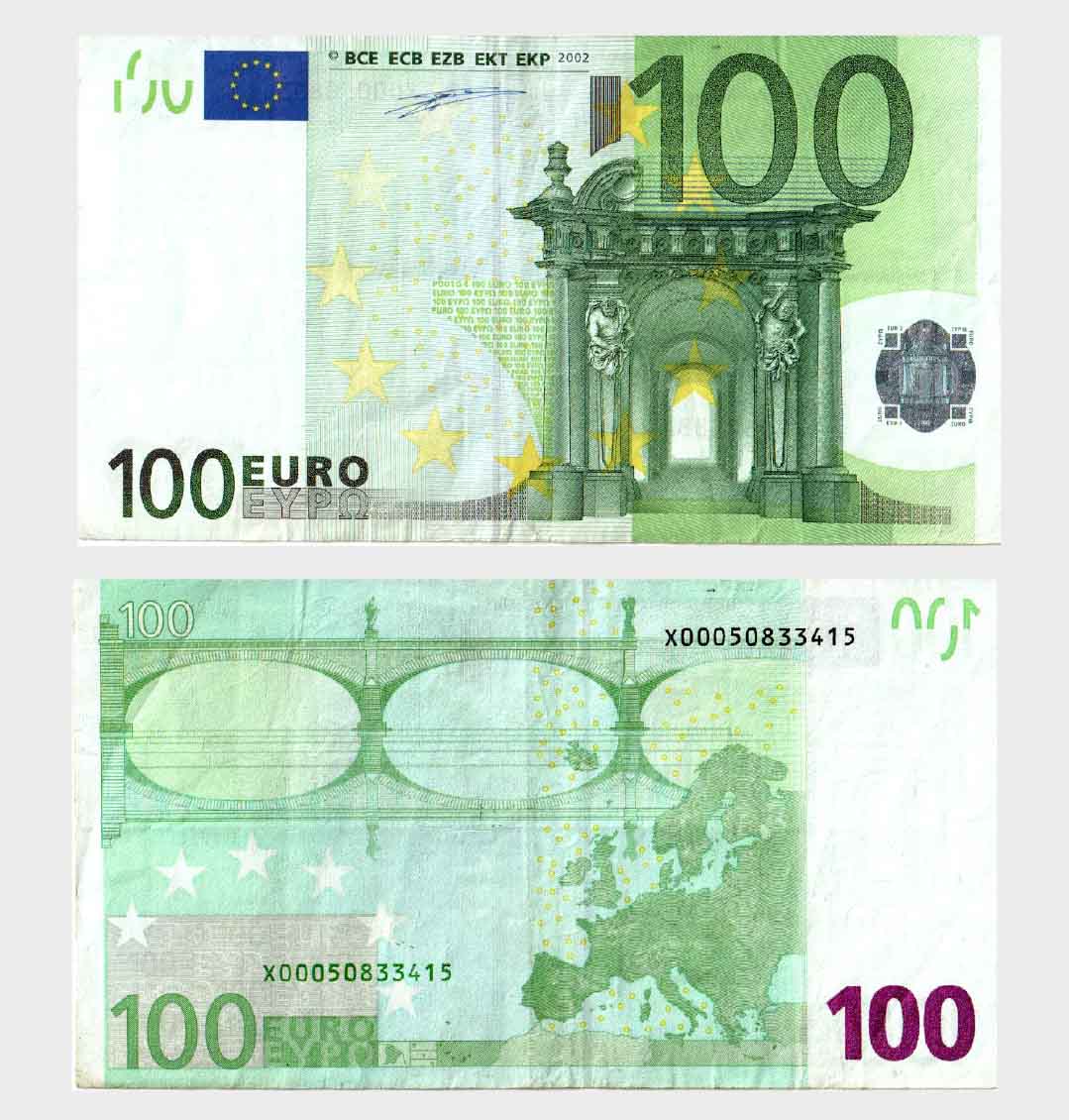 #ED5349 - Euro - 2 2002 - 100 Euro - Image 1