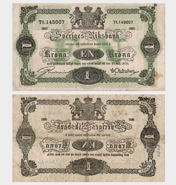 1921 - 1 Krona