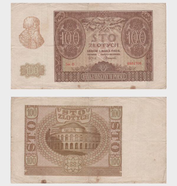 1940 - 100 Zlotych