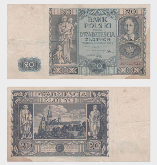 1936 - 20 Zlotych