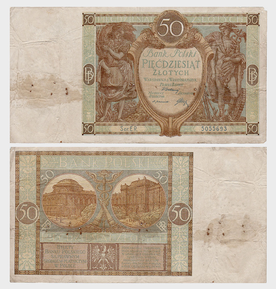 #ED294 - Poland 1929 - 50 Zlotych - Image 1