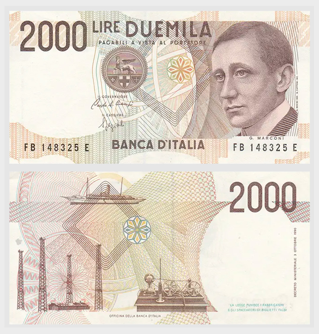 #ED1105 - Italy 1990 - 2000 Lire - Image 1