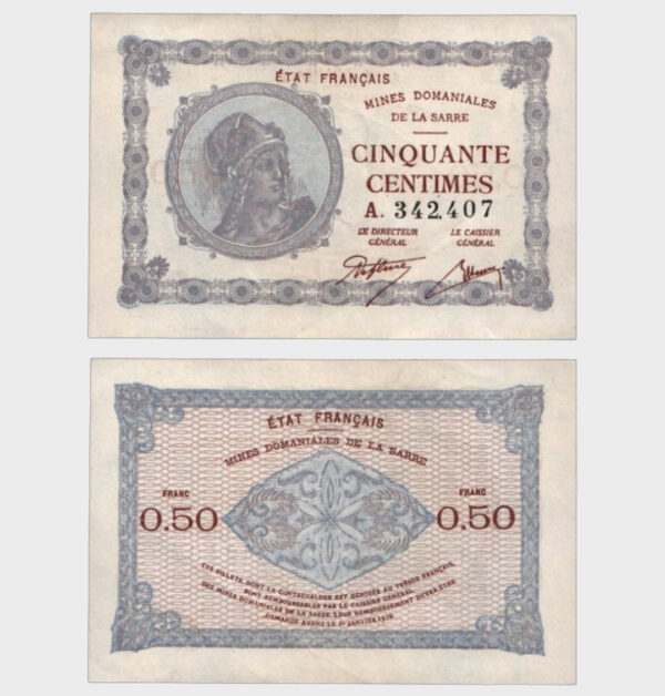 1920 - 50 Centimes
