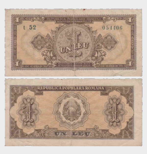 1952 - 1 Leu