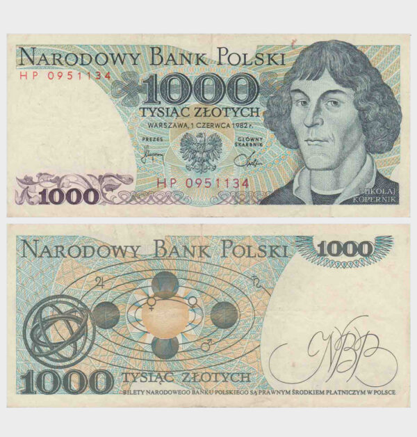 1982 - 1000 Zlotych