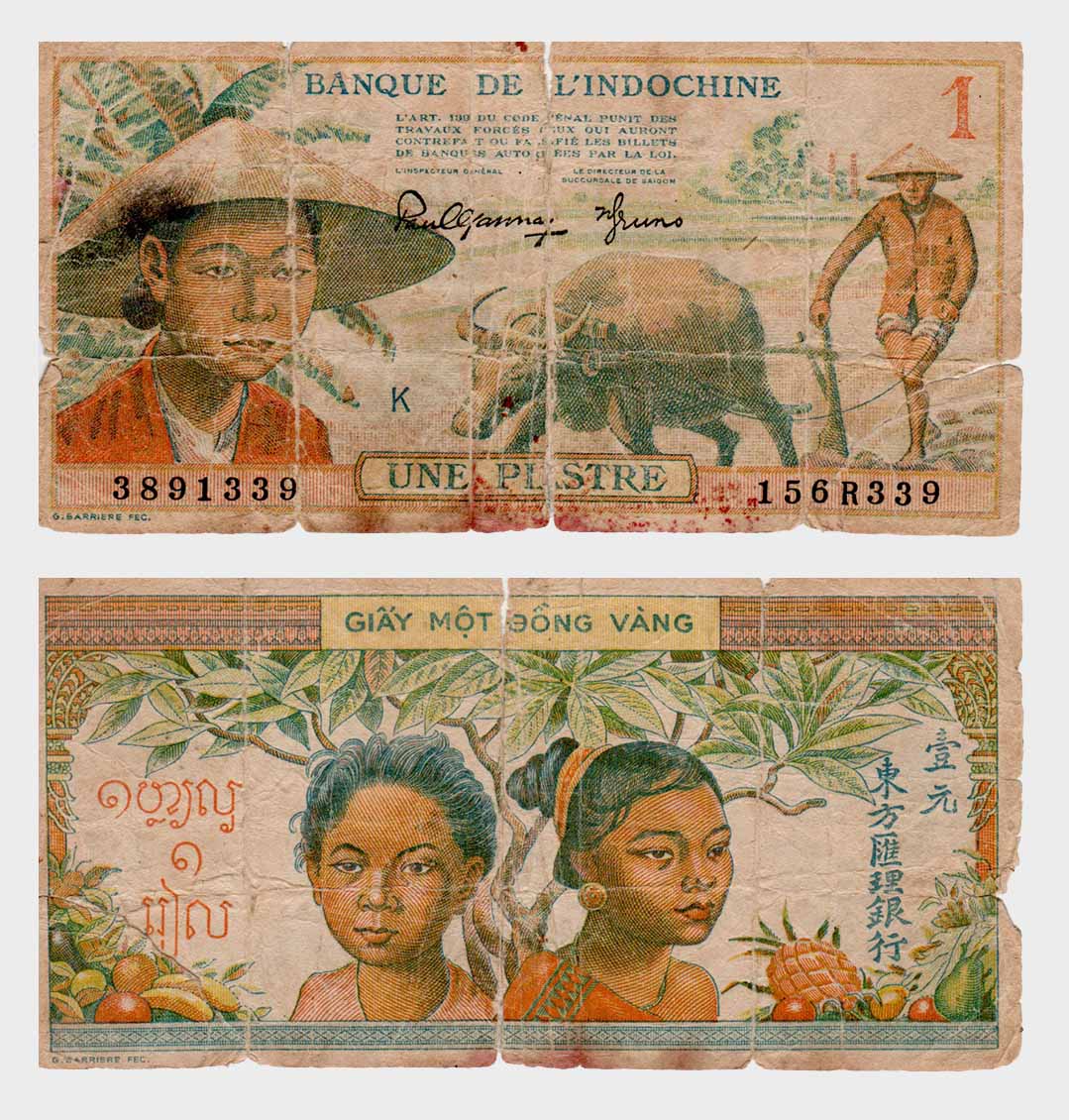 1944 – 1 Piastre – Eddy Museu WPM