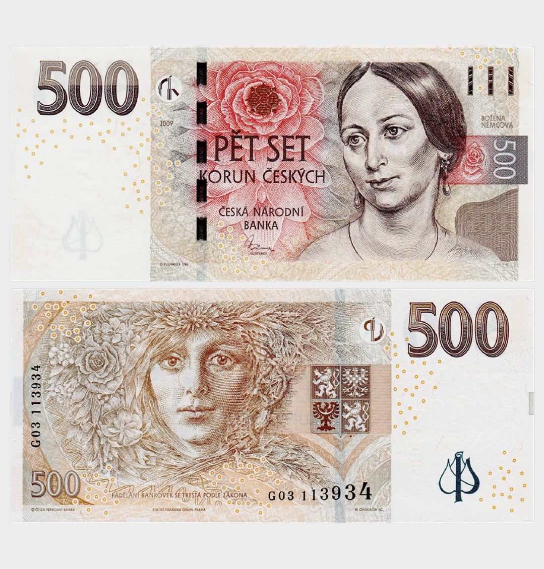 #ED1452 - Czech Republic 2009 - 500 Korun - Image 1