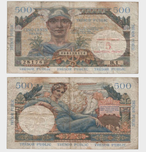 1960 - 500/5 Francs