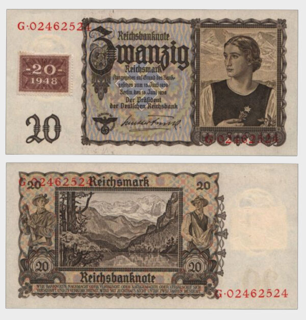 1948 - 20 Reichsmark