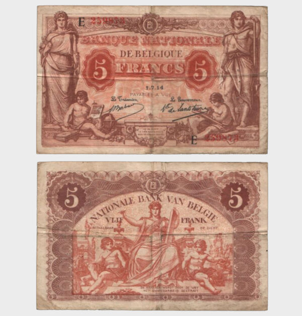 1914 - 5 Francs