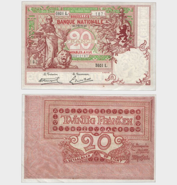 1920 - 20 Francs