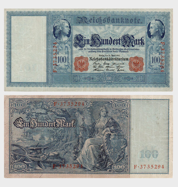 1910 - 100 Mark