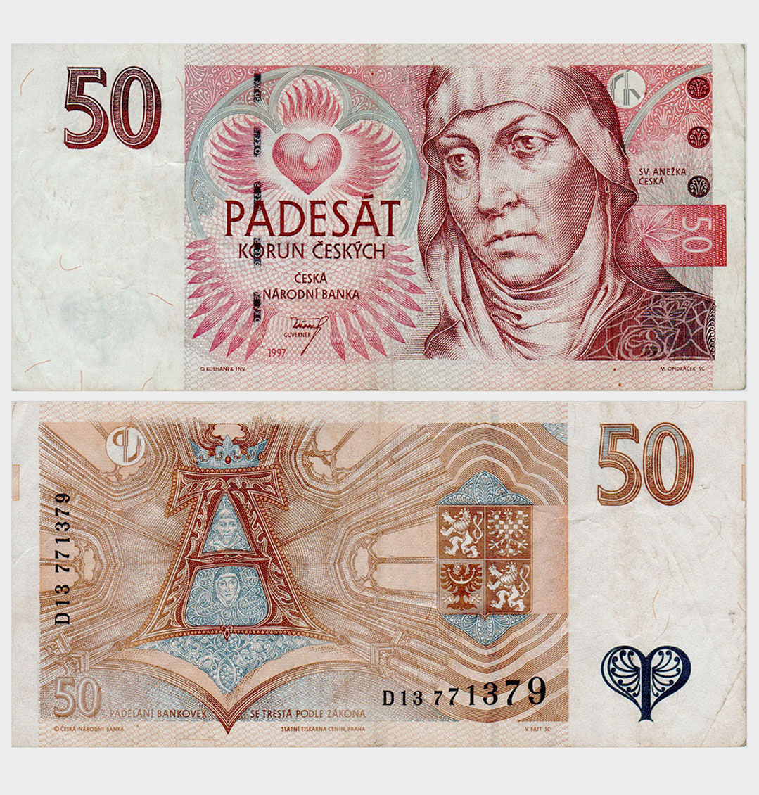 #ED1527 - Czech Republic 1997 - 50 Korun - Image 1