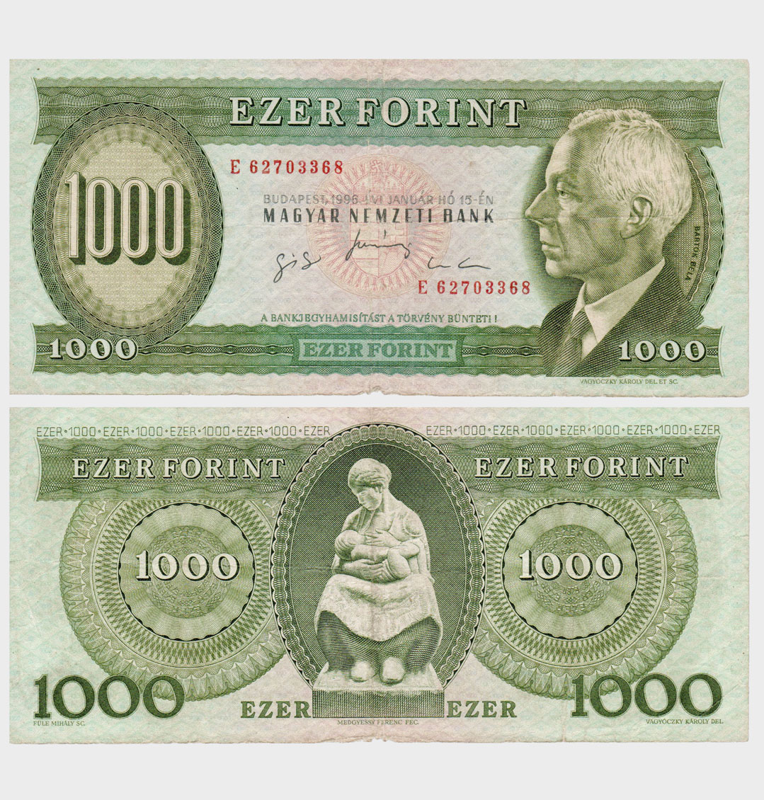 #ED1691 - Hungary 1996 - 1000 Forint - Image 1