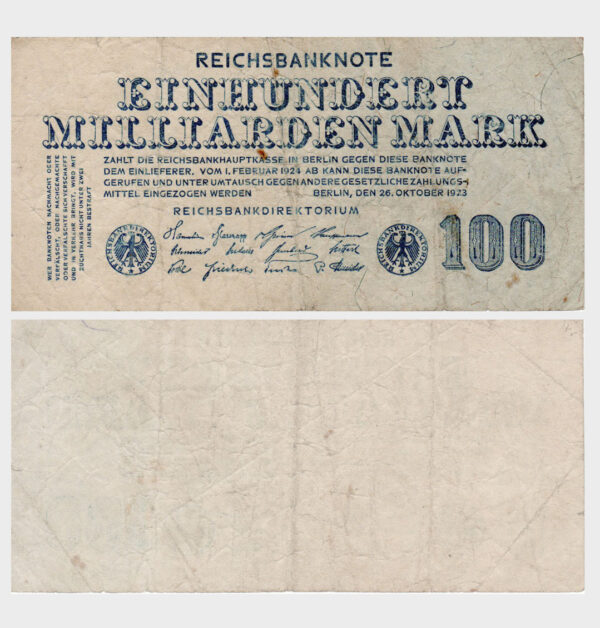 1923 - 100.000.000.000 Mark