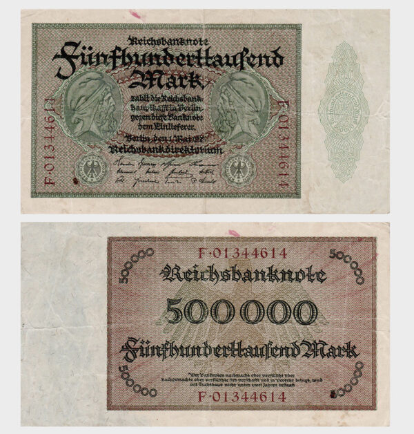 1923 - 500.000 Mark