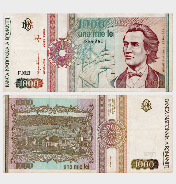 09.1991 - 1000 Lei
