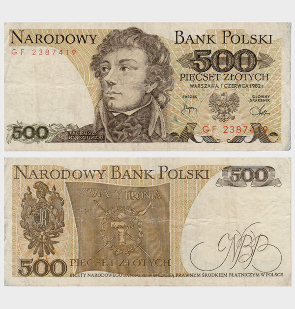 1982 - 500 Zlotych