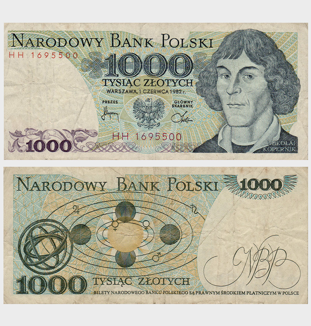 #ED1781 - Poland 1982 - 1000 Zlotych - Image 1