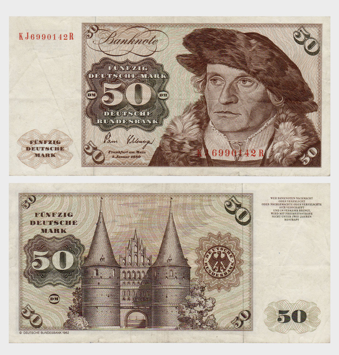 #ED1787 - Germany 1980 - 50 Mark - Image 1