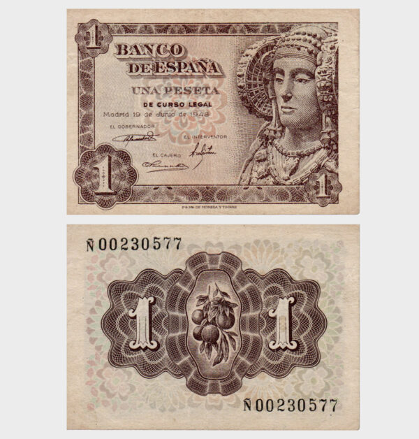 19.06.1948 - 1 Peseta