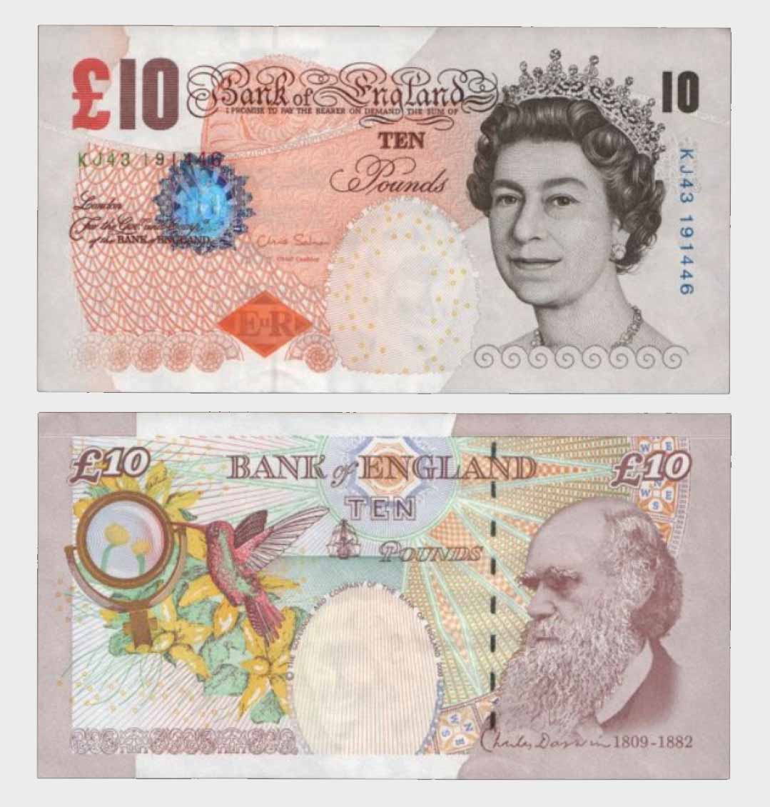 #CO2048 - England 2012 - 10 Pounds - Image 1