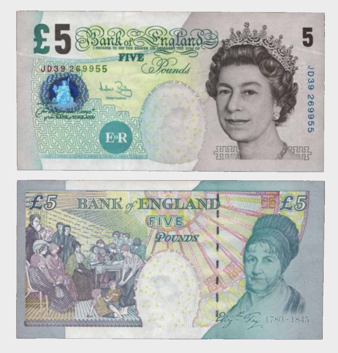 #CO2052 - England 2004 - 5 Pounds - Image 1