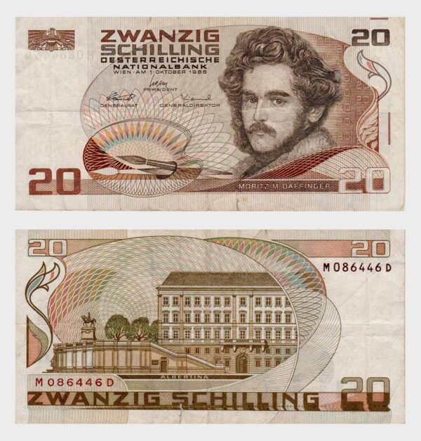 Austria - 01.10.1986 (1988) - 20 Schilling