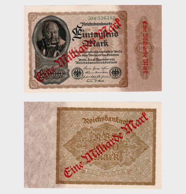 Germany - 15.12.1922 – 1.000.000.000 Mark