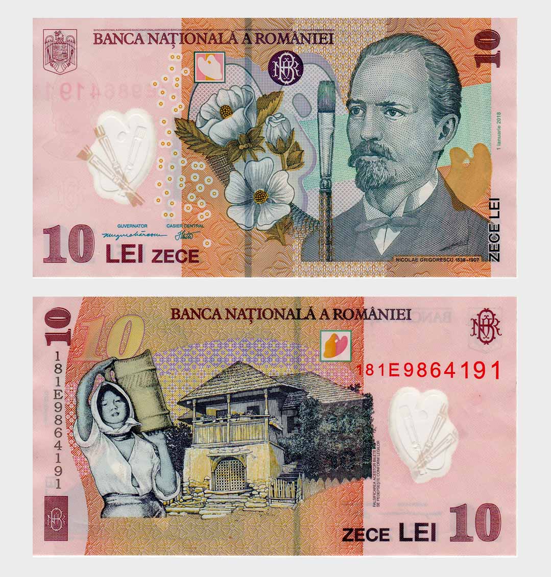 #ED2090 - Romania Romania - 01.01.2018 - 10 Lei