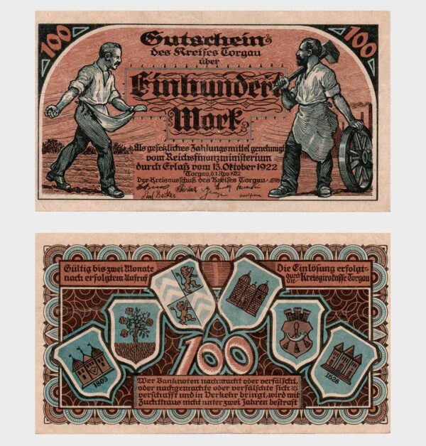 Germany - 1922 - 100 Mark