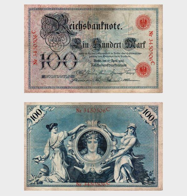 Germany - 17.04.1903 – 100 Mark