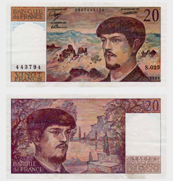 France - 1989 - 20 Francs