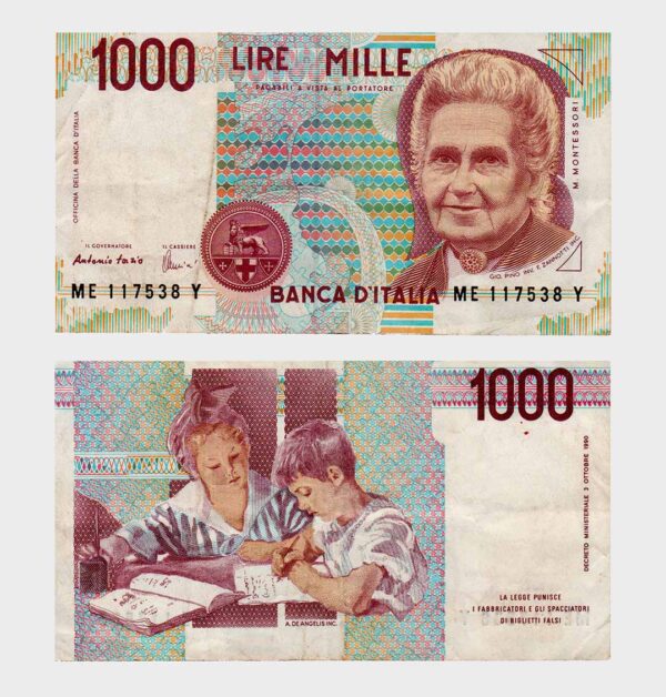 Italy - 1990 - 1000 Lire