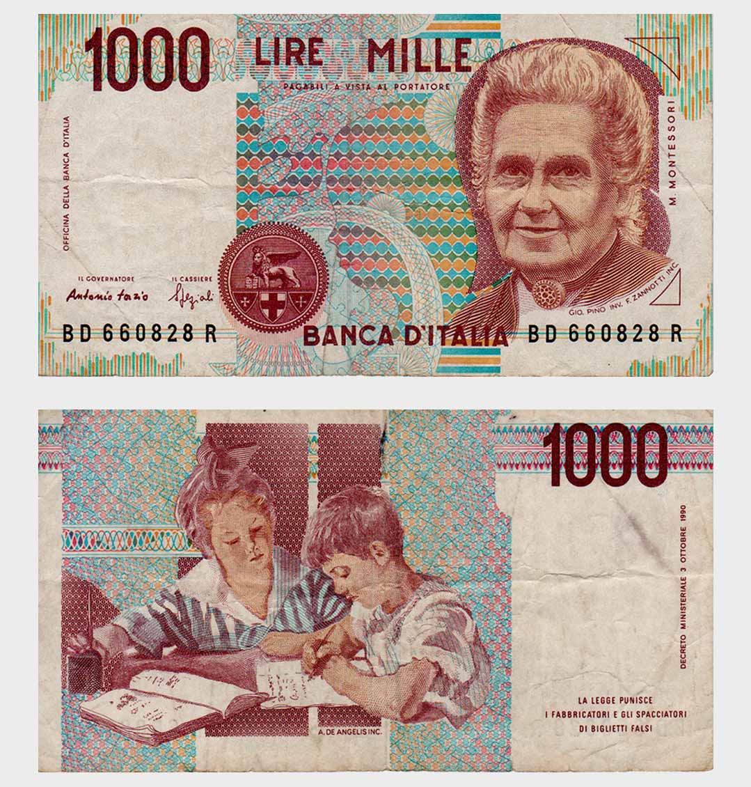 #ED2179 - Italy - 1990 - 1000 Lire Italy - 1990 - 1000 Lire