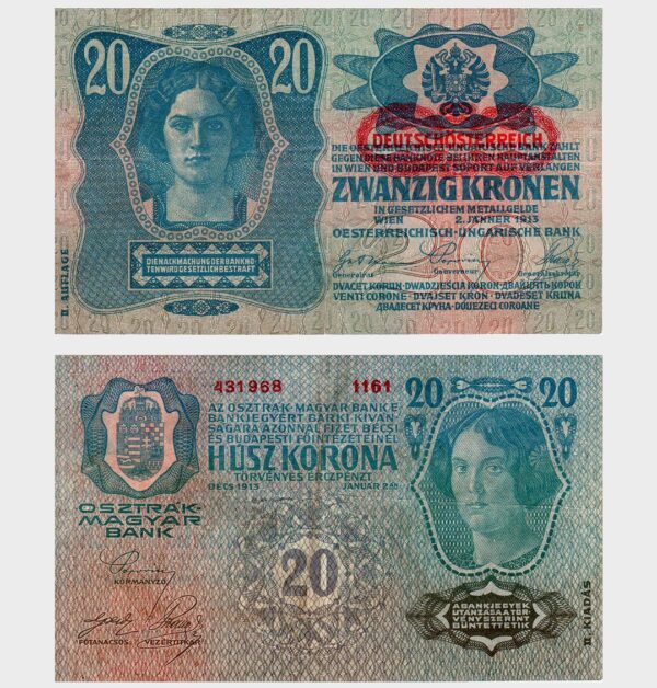 Austria - 02.01.1913 - 20 Kronen