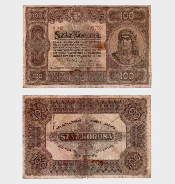 Hungary - 01.01.1920 - 100 Korona