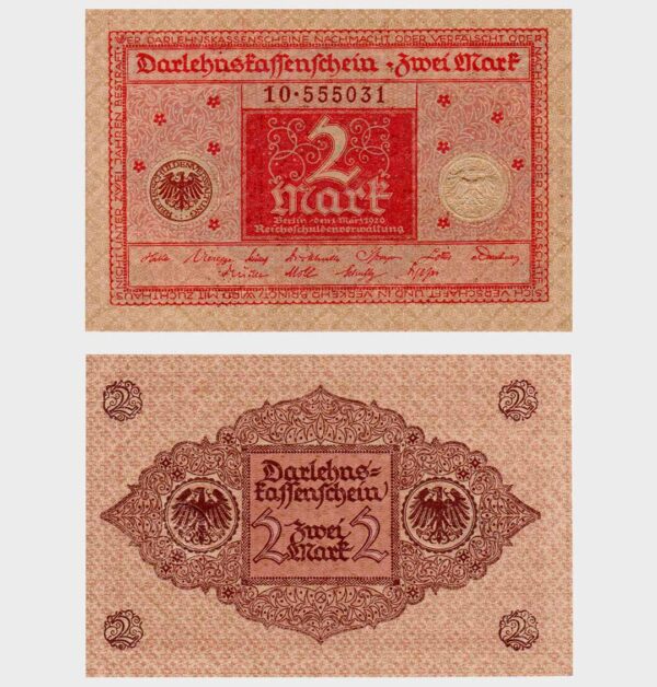 Germany - 01.03.1920 - 2 Mark