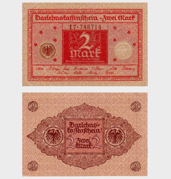 Germany - 01.03.1920 – 2 Mark