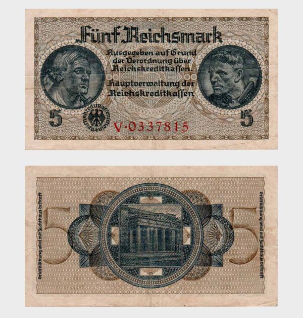 Germany - 09.1939 - 5 Reichsmark