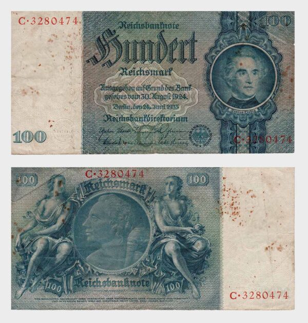 Germany - 24.06.1935 - 100 Reichsmark