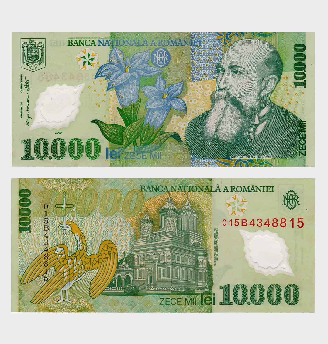 #ED2317 - Romania 2000 (2001) - 10.000 Lei - Image 1