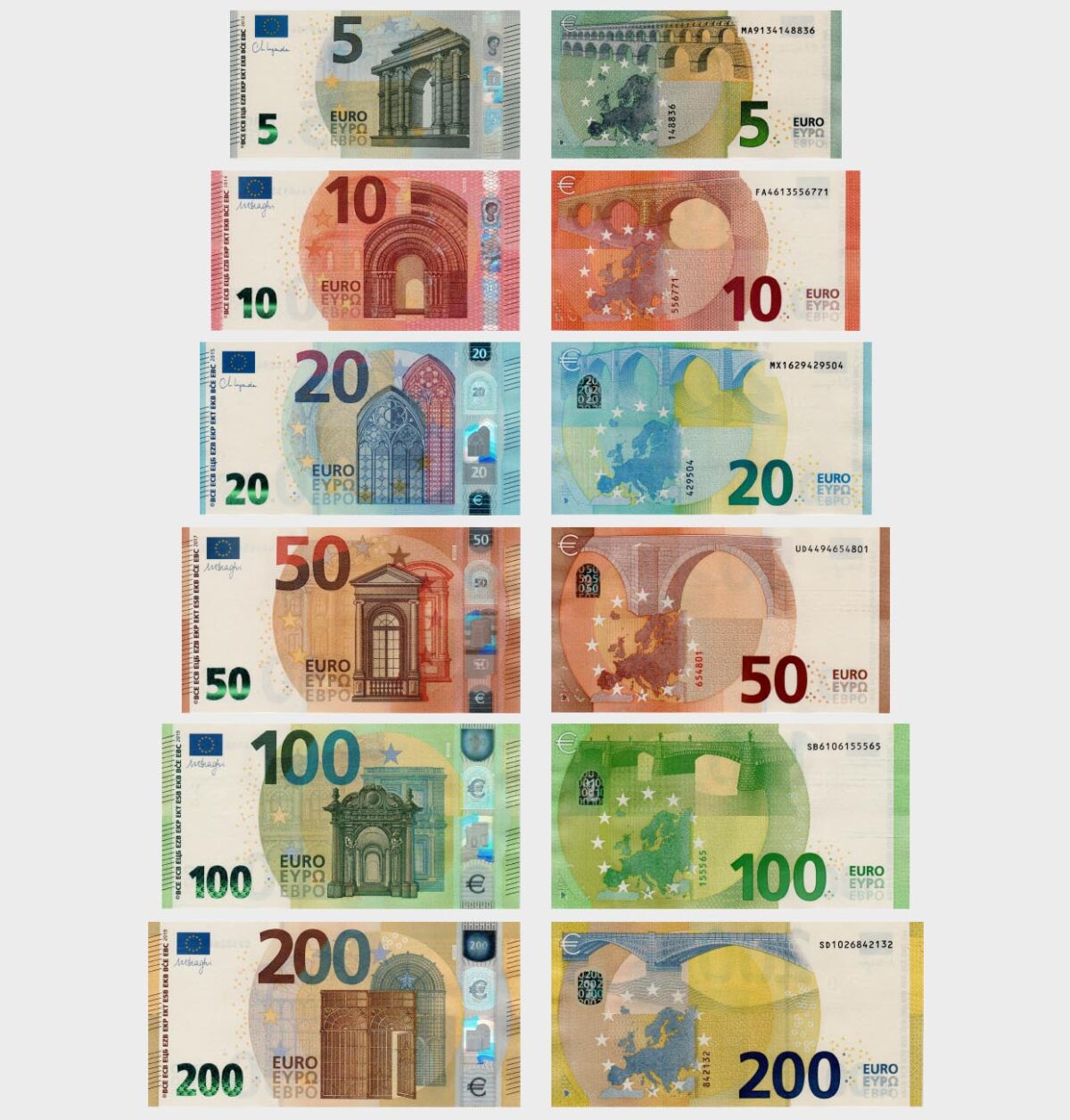 2013-2019 - 5,10,20,50,100,200 Euro - Image 1