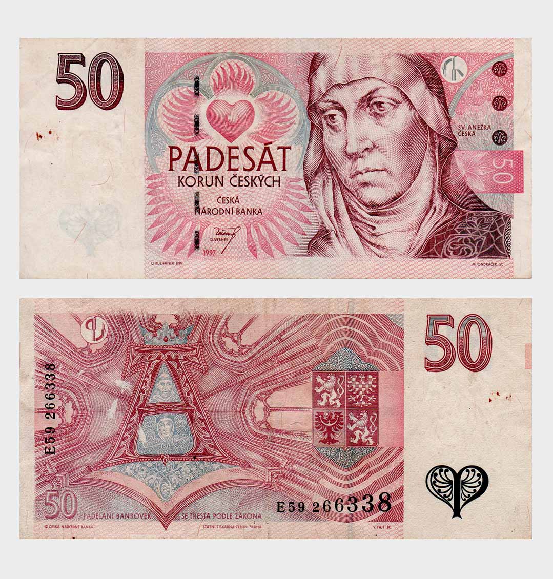 #ED2409 - Czech Republic 1997 - 50 Korun - Image 1