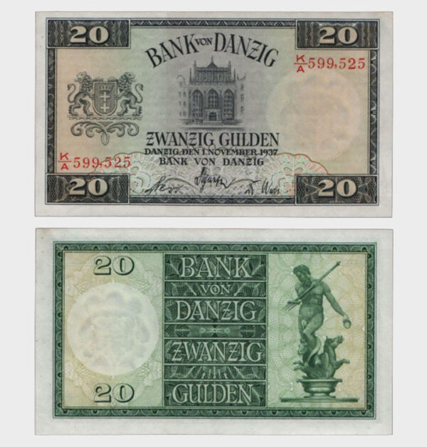 1937 - 20 Gulden