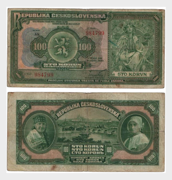 1920 - 100 Korun