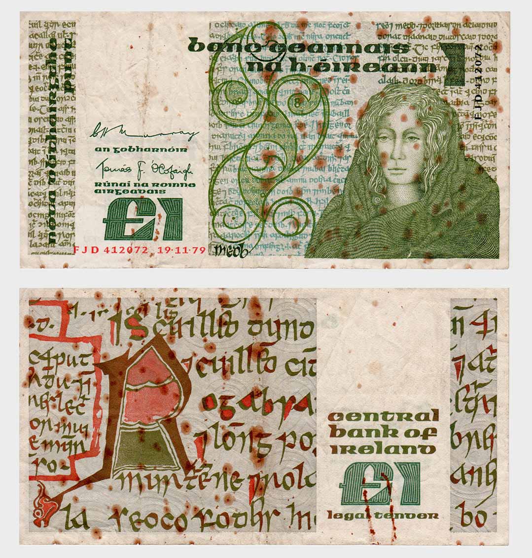 #ED2485 - Ireland 1979 - 1 Pound - Image 1